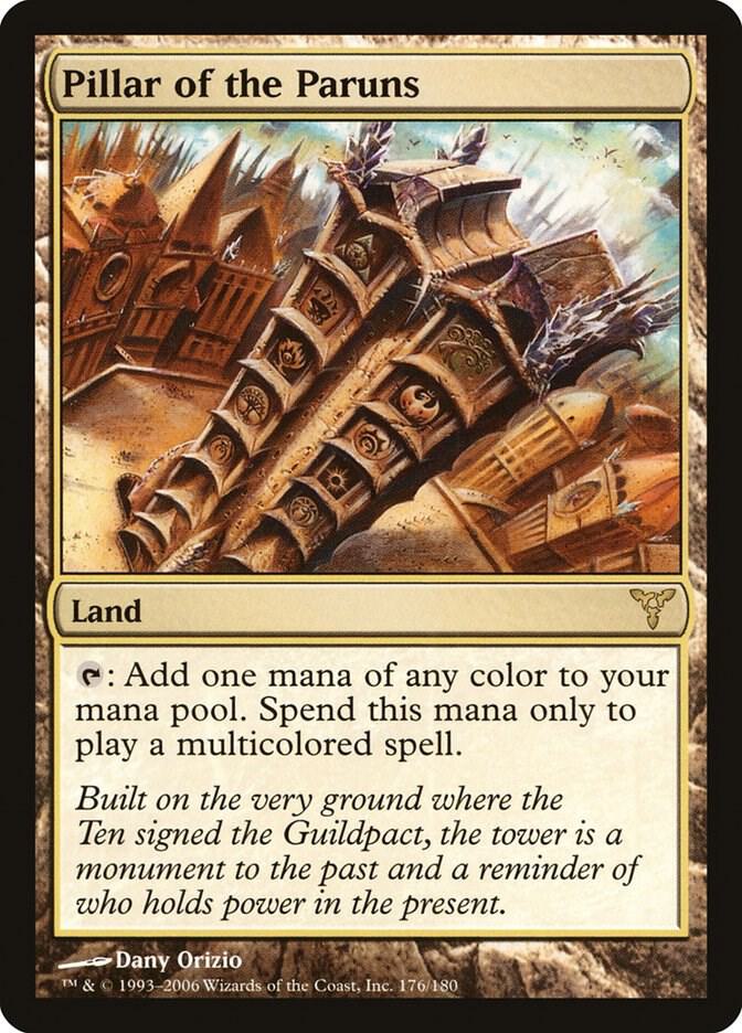 Pillar of the Paruns 176 card from Dissension