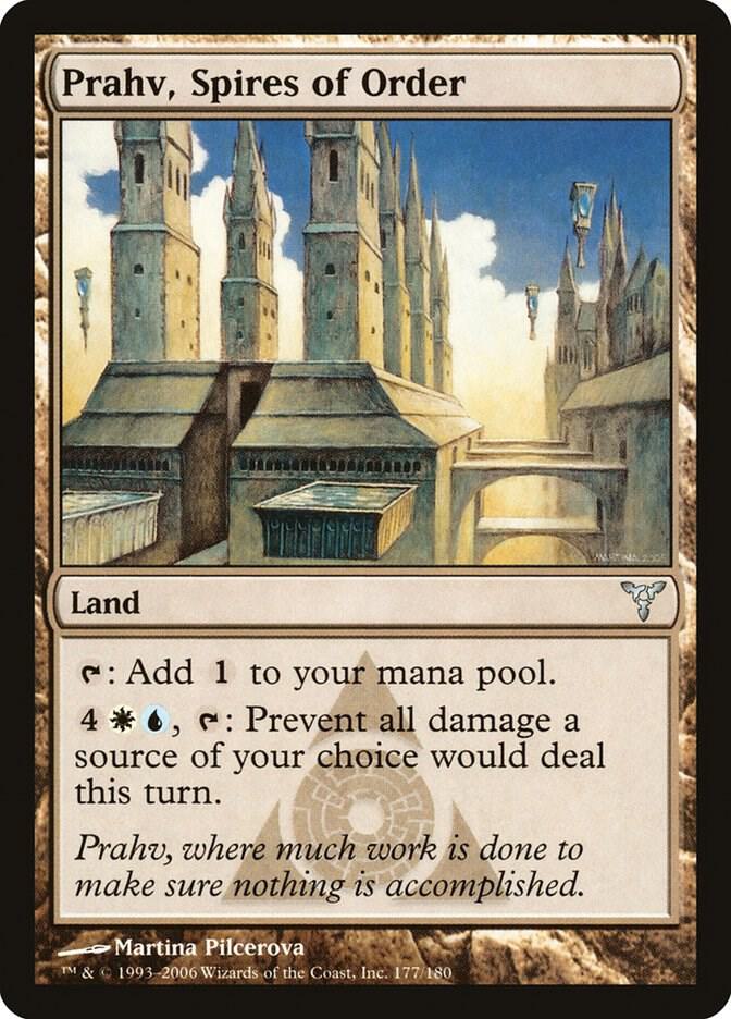 Prahv, Spires of Order 177 card from Dissension