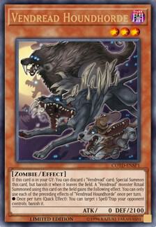 Vendread Houndhorde COTD-ENSP1 card from Code of the Duelist