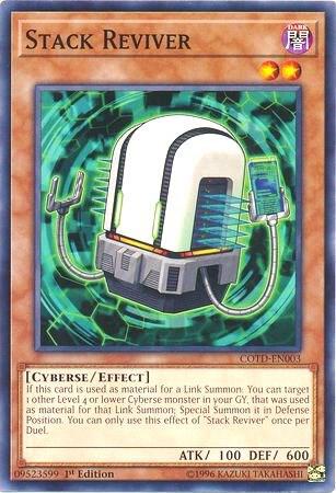 Stack Reviver COTD-EN003 card from Code of the Duelist