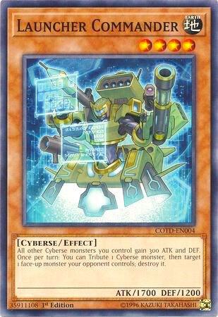 Launcher Commander COTD-EN004 card from Code of the Duelist