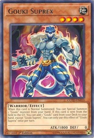 Gouki Suprex COTD-EN010 card from Code of the Duelist