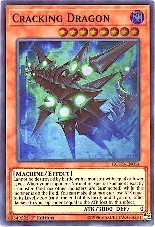 Cracking Dragon COTD-EN014 card from Code of the Duelist