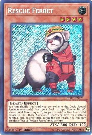 Rescue Ferret COTD-EN029 card from Code of the Duelist