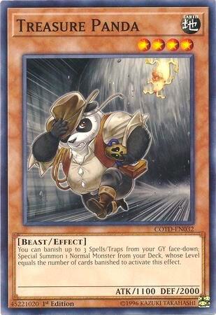 Treasure Panda COTD-EN032 card from Code of the Duelist