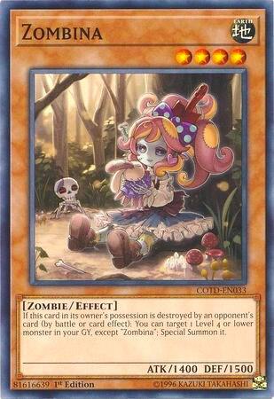 Zombina COTD-EN033 card from Code of the Duelist