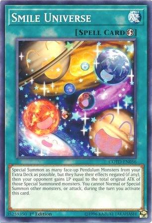 Smile Universe COTD-EN056 card from Code of the Duelist
