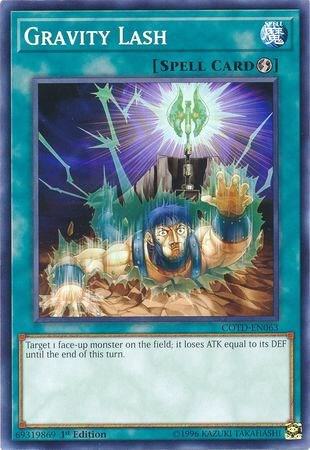 Gravity Lash COTD-EN063 card from Code of the Duelist