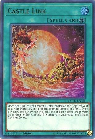Castle Link COTD-EN065 card from Code of the Duelist