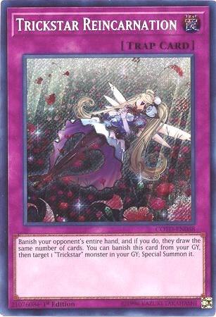 Trickstar Reincarnation COTD-EN068 card from Code of the Duelist