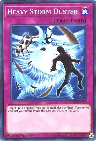 Heavy Storm Duster COTD-EN076 card from Code of the Duelist