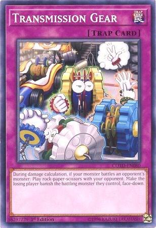 Transmission Gear COTD-EN080 card from Code of the Duelist