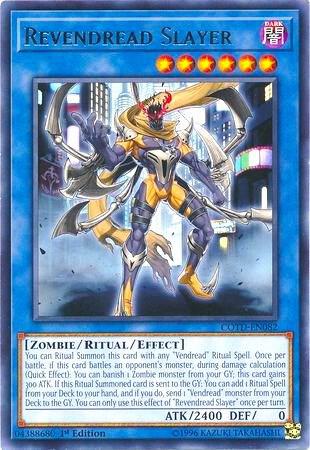 Revendread Slayer COTD-EN082 card from Code of the Duelist