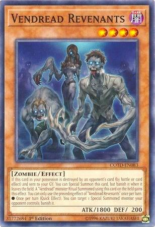 Vendread Revenants COTD-EN083 card from Code of the Duelist