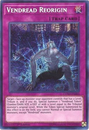 Vendread Reorigin COTD-EN085 card from Code of the Duelist
