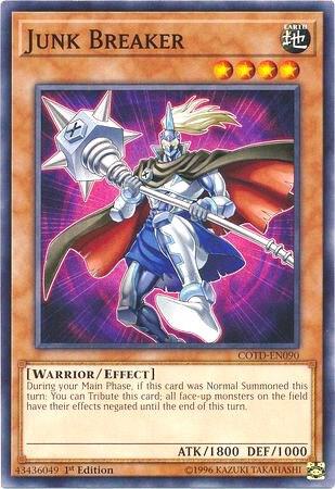 Junk Breaker COTD-EN090 card from Code of the Duelist