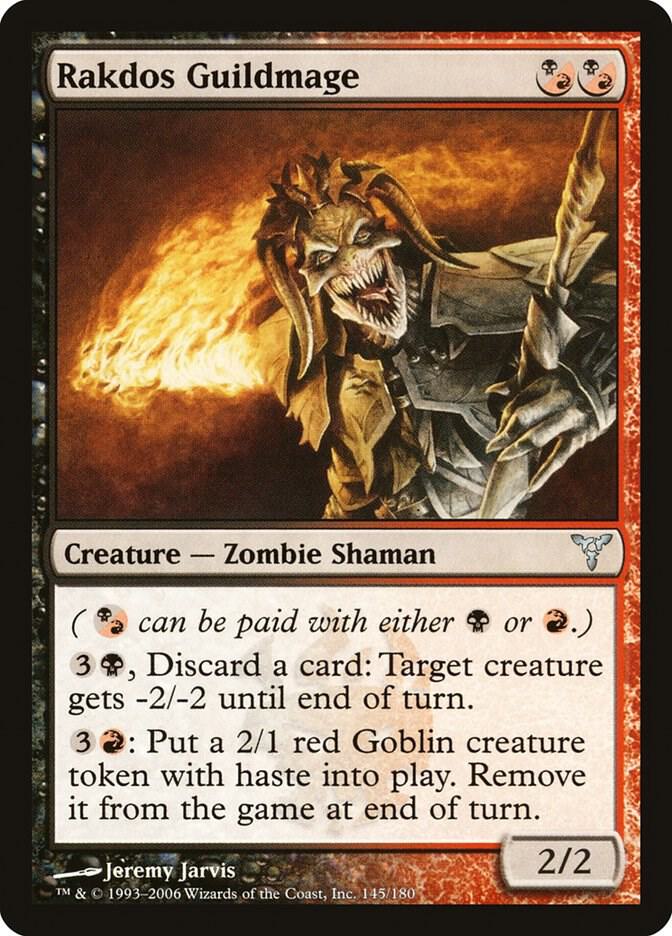 Rakdos Guildmage 145 card from Dissension