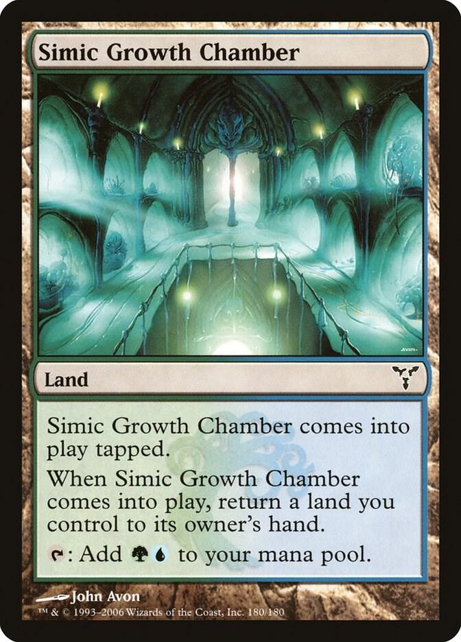 Simic Growth Chamber 180 card from Dissension