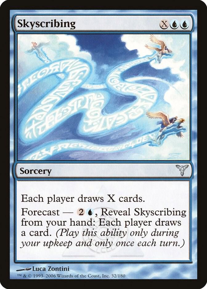 Skyscribing 32 card from Dissension