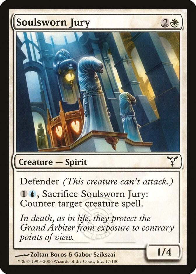Soulsworn Jury 17 card from Dissension