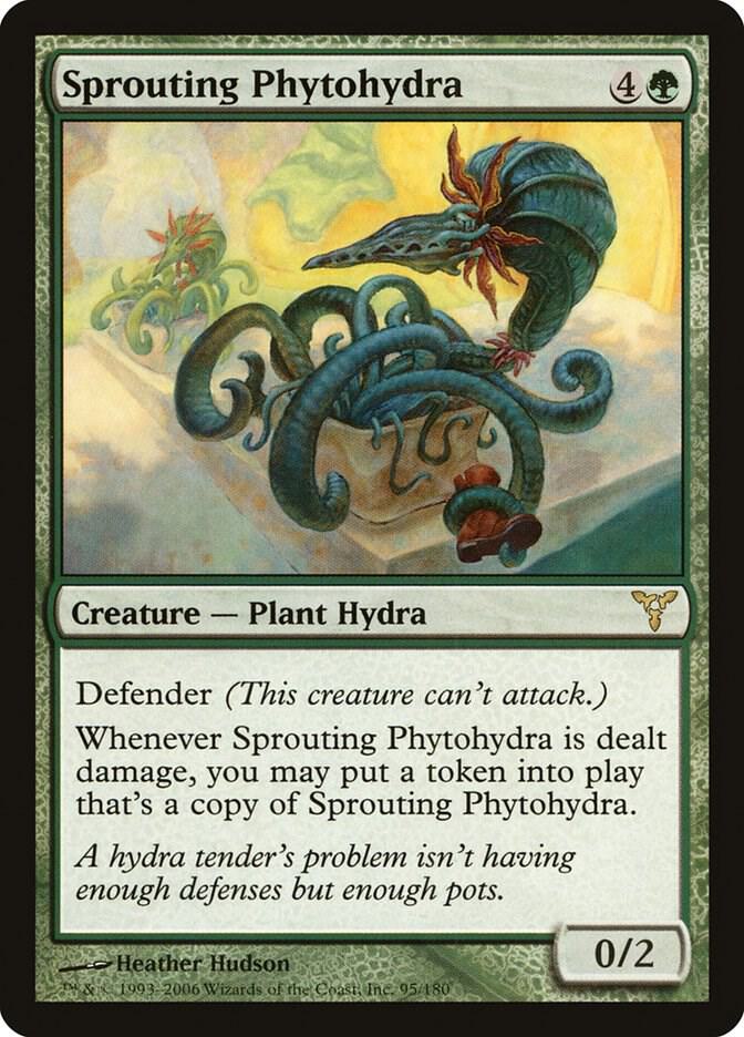 Sprouting Phytohydra 95 card from Dissension
