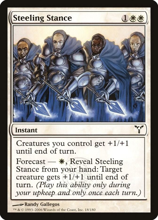 Steeling Stance 18 card from Dissension