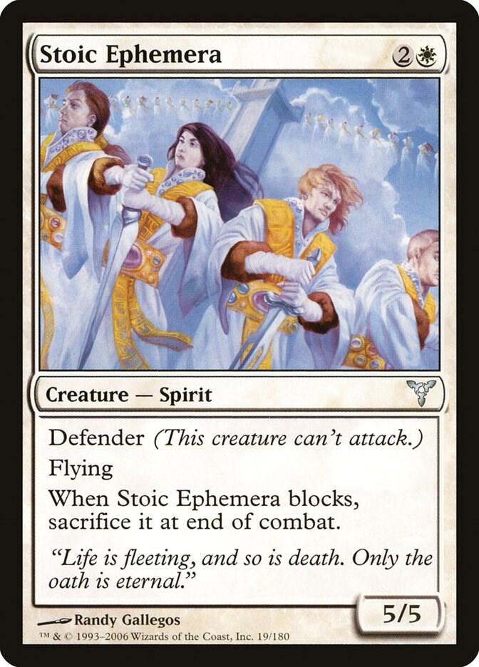 Stoic Ephemera 19 card from Dissension