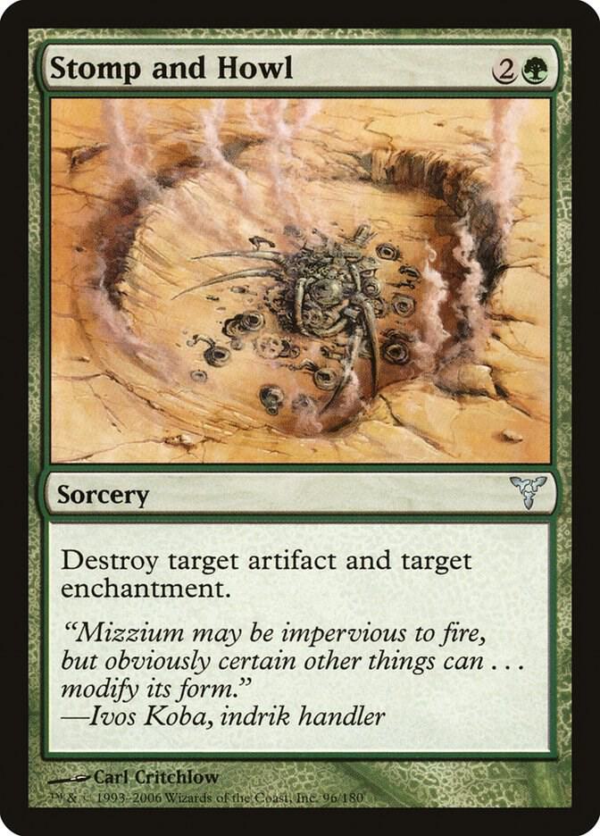 Stomp and Howl 96 card from Dissension