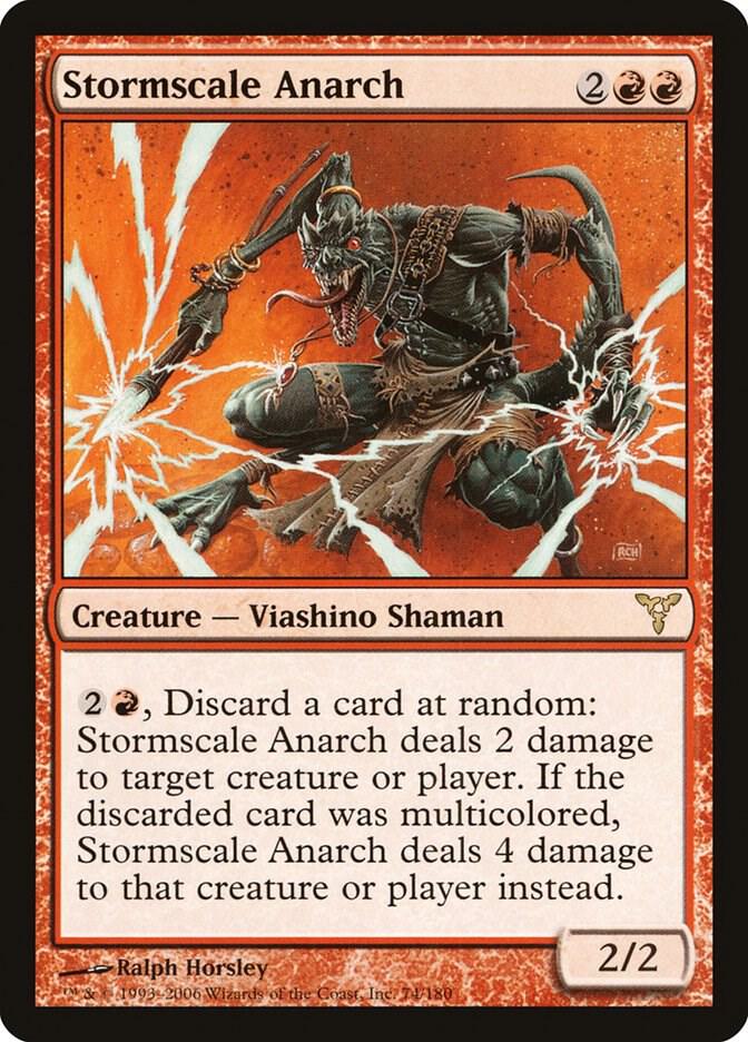 Stormscale Anarch 74 card from Dissension