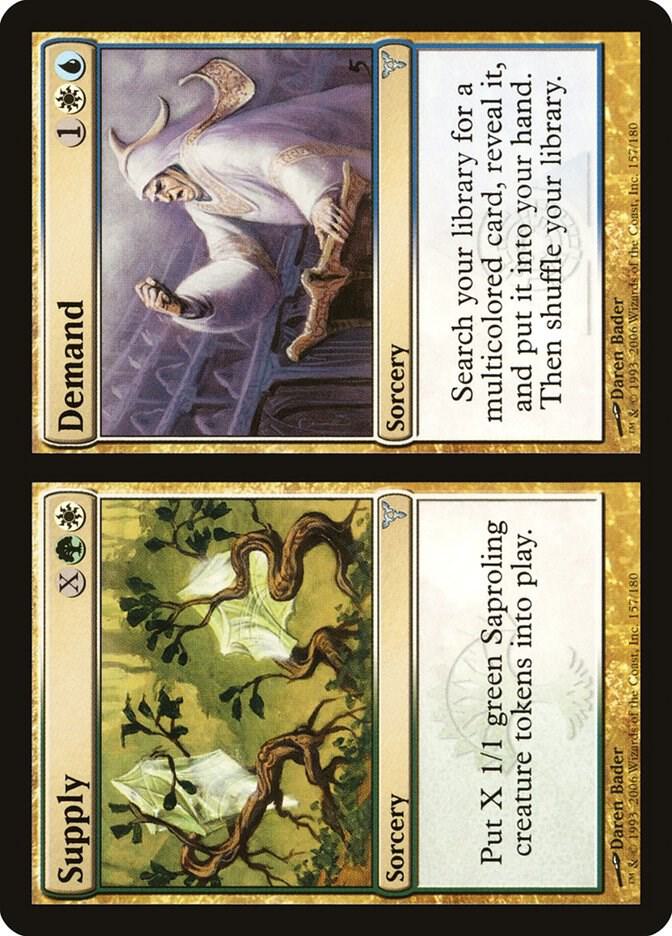 Supply // Demand 157 card from Dissension
