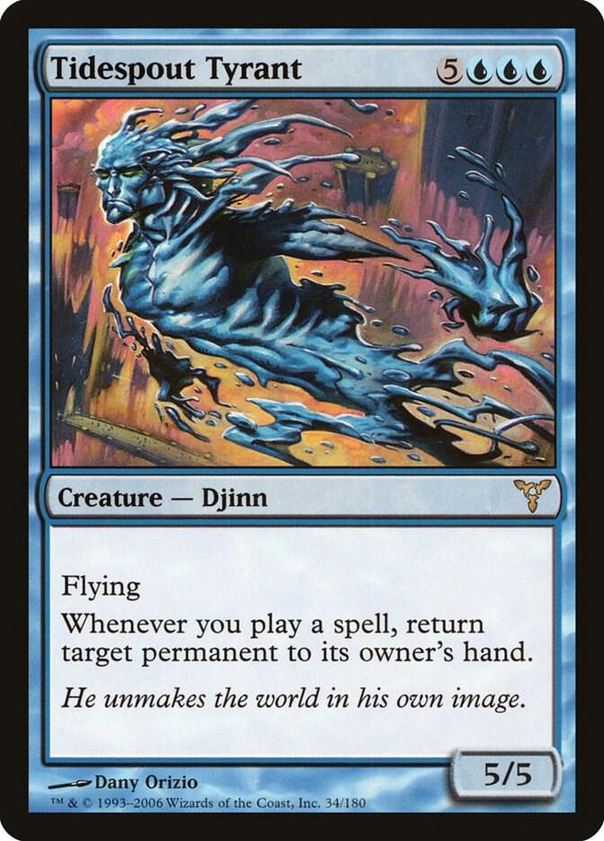 Tidespout Tyrant 34 card from Dissension