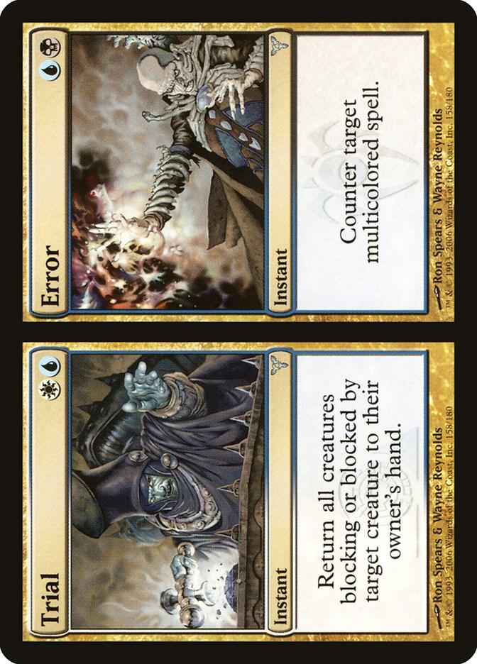 Trial // Error 158 card from Dissension