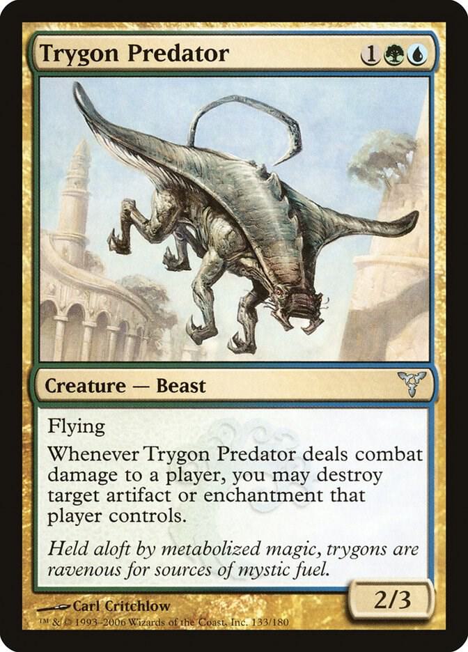 Trygon Predator 133 card from Dissension