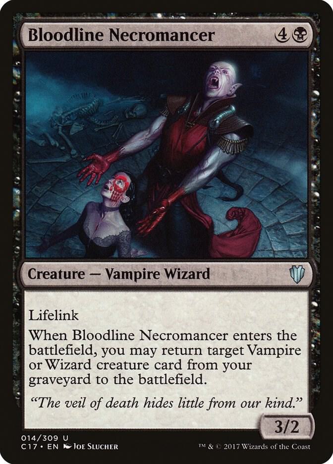 Bloodline Necromancer 14 card from Commander 2017