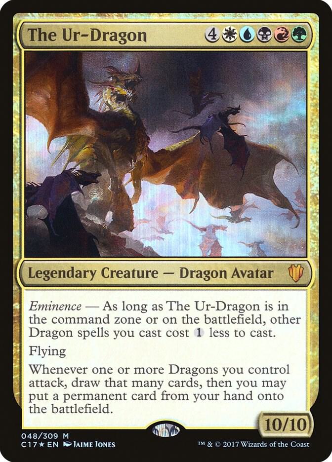 The Ur-Dragon 48 card from Commander 2017