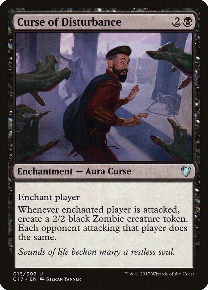 Curse of Disturbance 16 card from Commander 2017