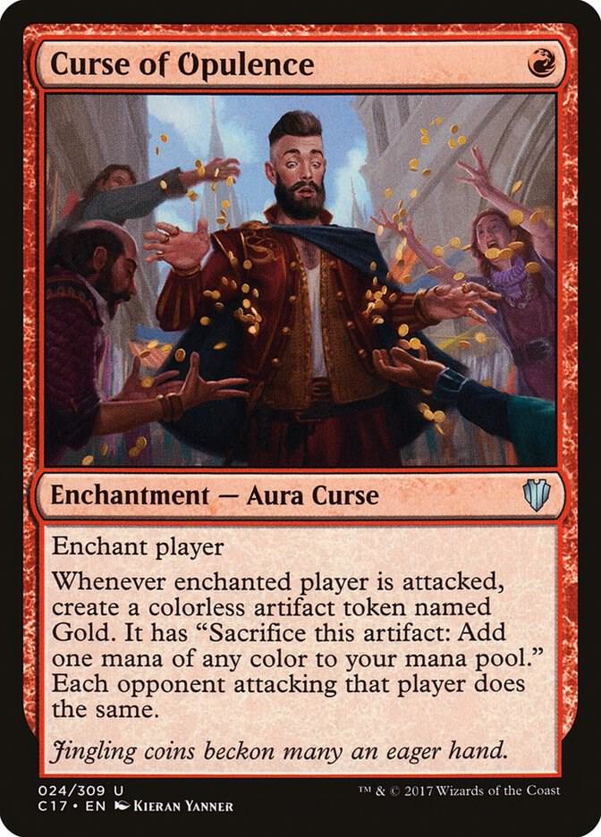 Curse of Opulence 24 card from Commander 2017