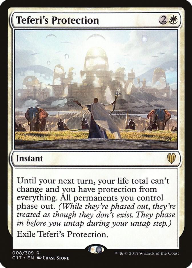 Teferi's Protection 8 card from Commander 2017