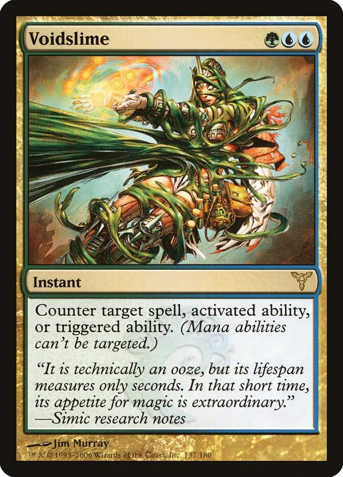 Voidslime 137 card from Dissension