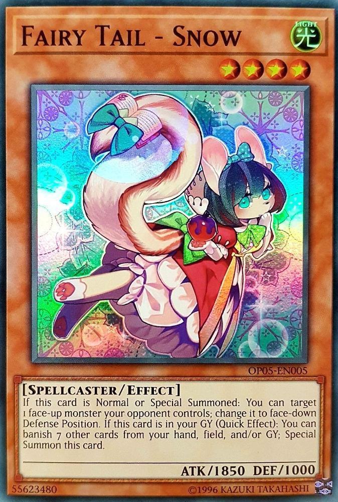 Fairy Tail - Snow OP05-EN005 card from OTS Tournament Pack 5