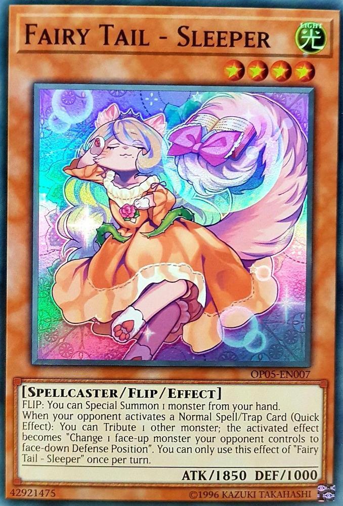 Fairy Tail - Sleeper OP05-EN007 card from OTS Tournament Pack 5