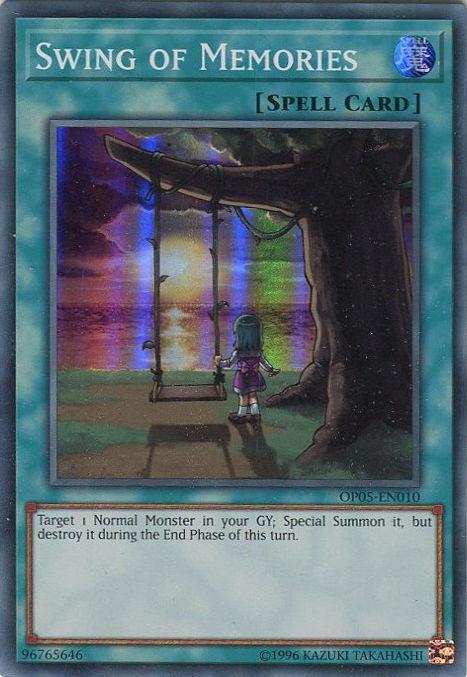Swing of Memories OP05-EN010 card from OTS Tournament Pack 5