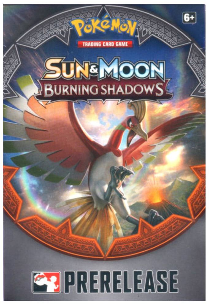 Burning Shadows Prerelease Kit card from SM - Burning Shadows