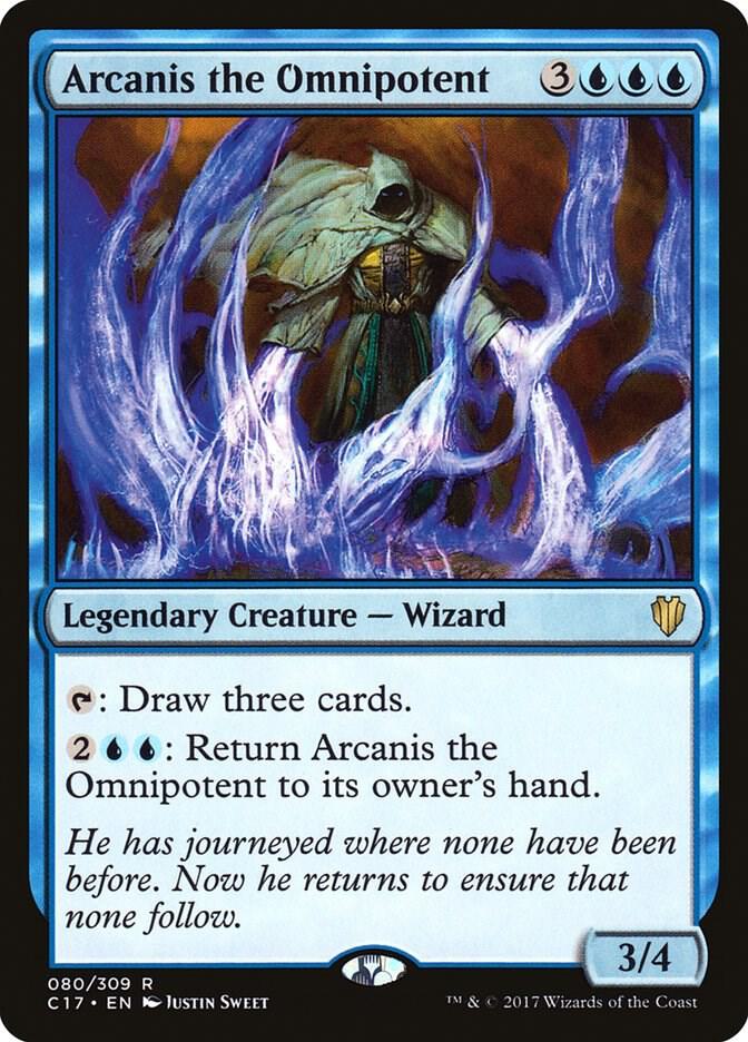 Arcanis the Omnipotent 80 card from Commander 2017