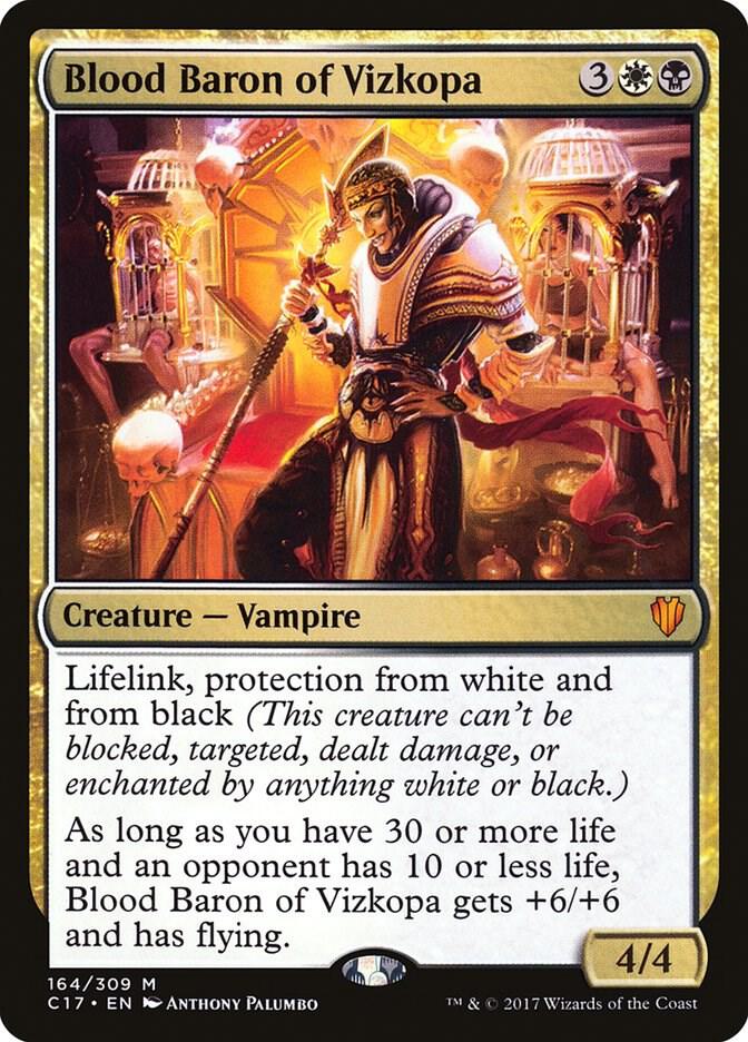 Blood Baron of Vizkopa 164 card from Commander 2017