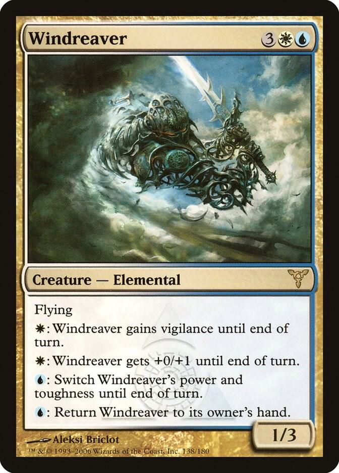Windreaver 138 card from Dissension