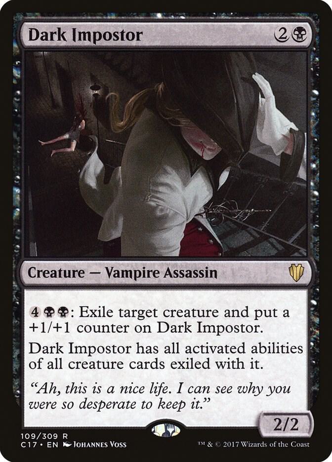 Dark Impostor 109 card from Commander 2017