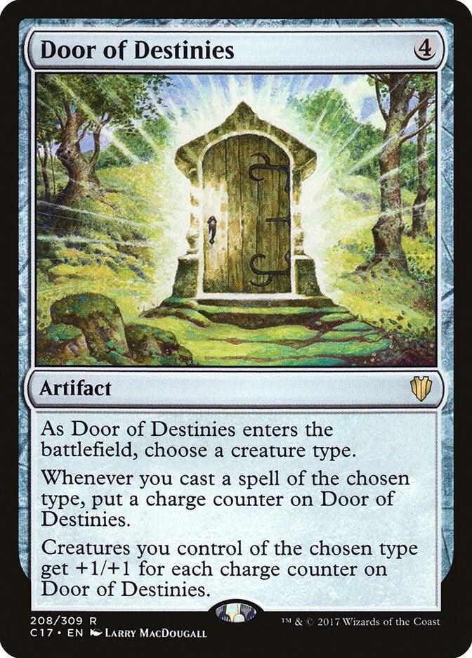 Door of Destinies 208 card from Commander 2017