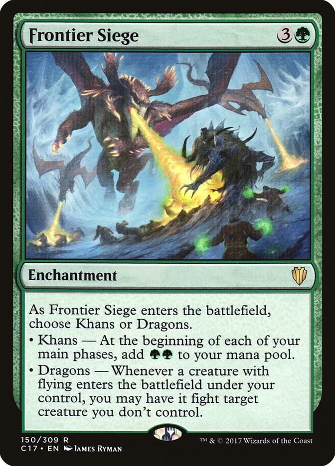 Frontier Siege 150 card from Commander 2017