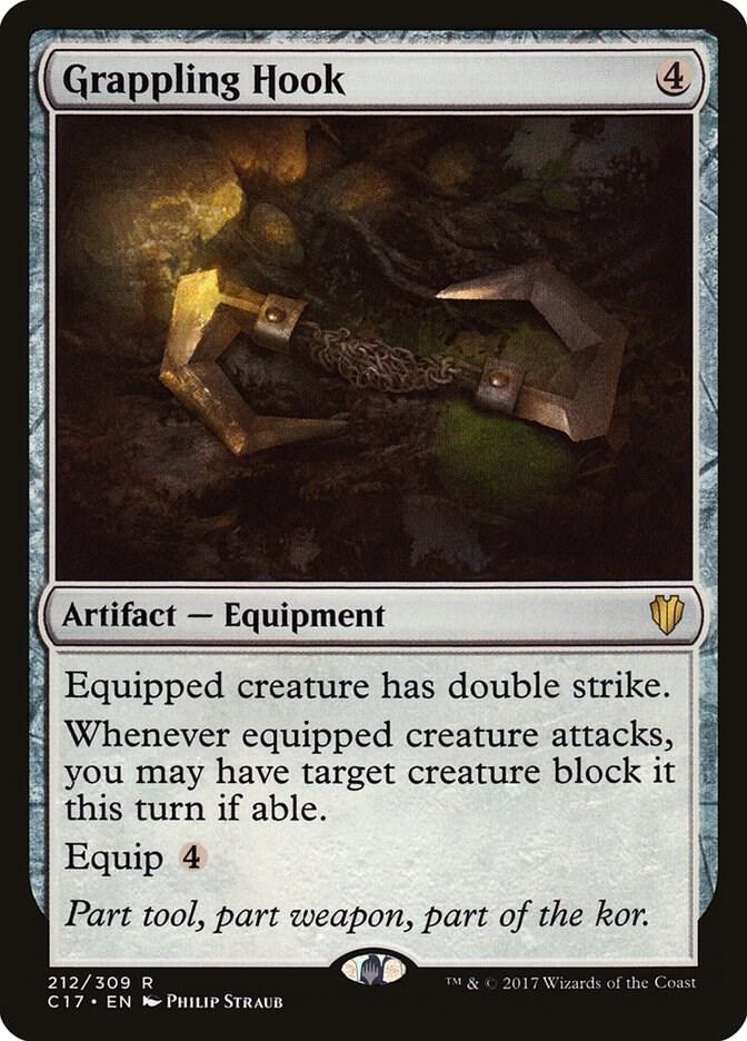 Grappling Hook 212 card from Commander 2017